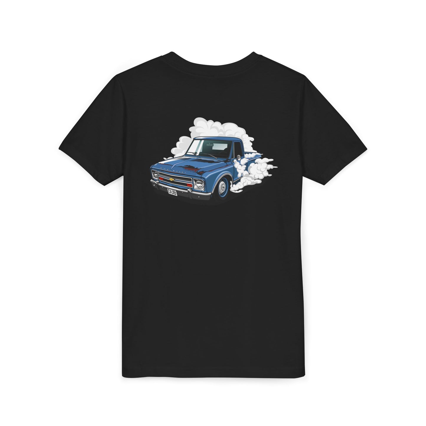 Classic Chevy C10 Burnout Youth Tee – Vintage Cool for Young Gearheads