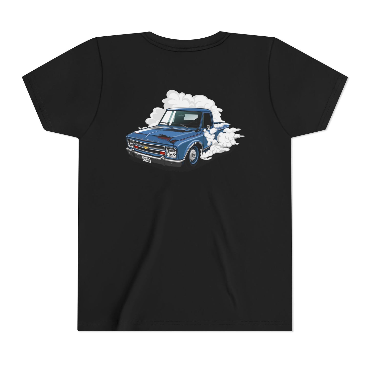 Classic Chevy C10 Burnout Youth Tee – Vintage Cool for Young Gearheads