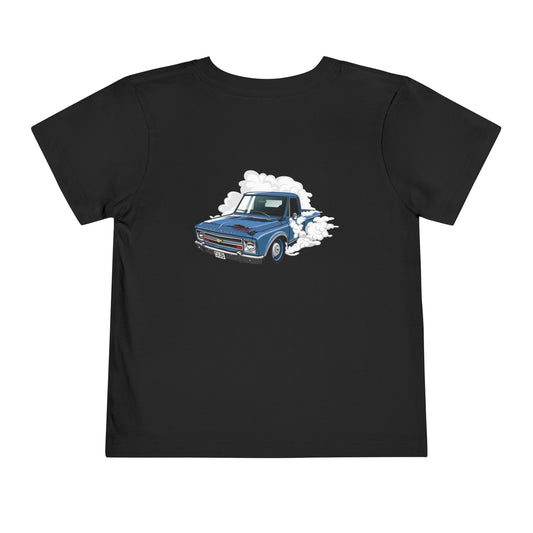 Classic Chevy C10 Burnout Toddler Tee – Vintage Vibes for the Youngest Gearheads